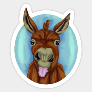 Ugh.. donkey Sticker